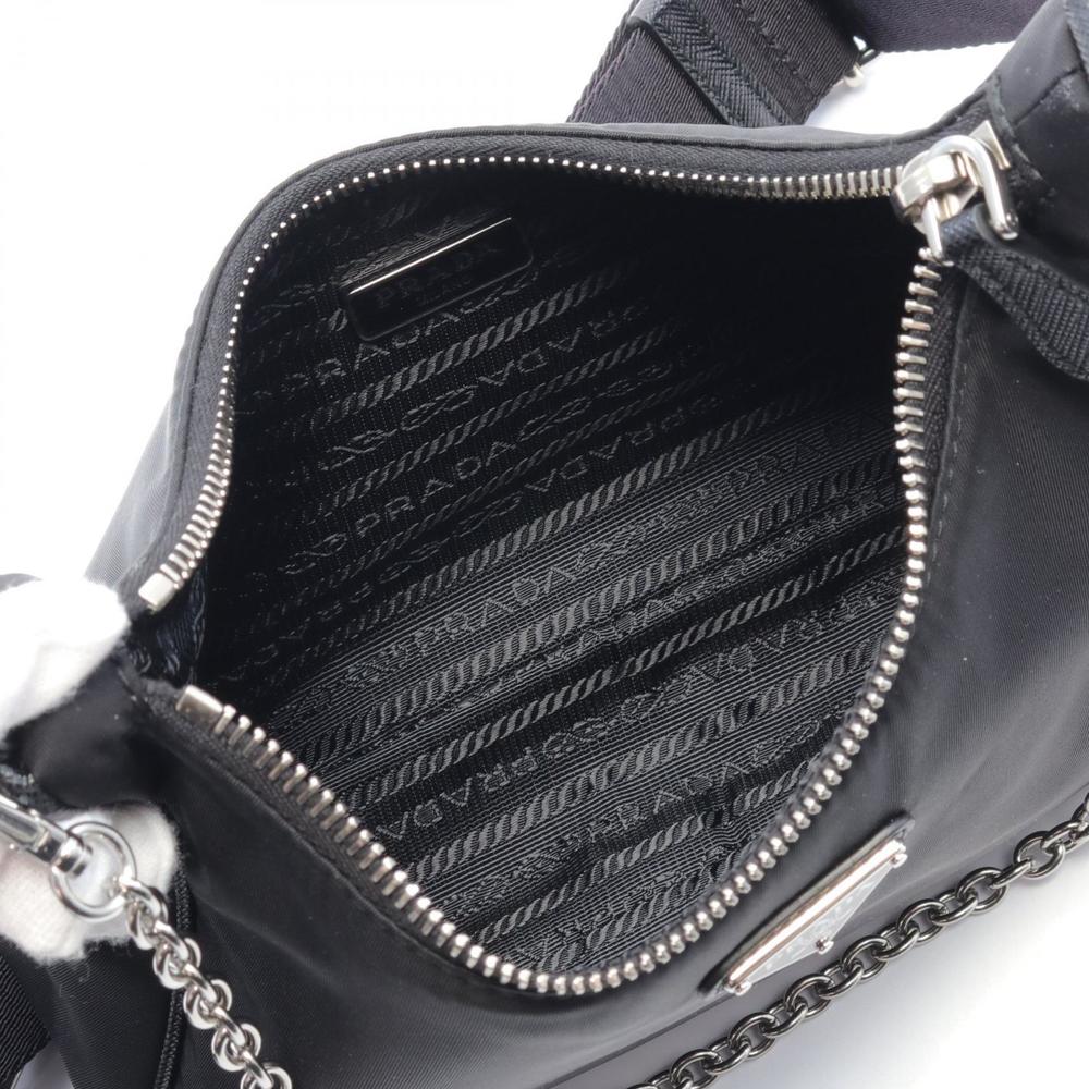 Prada Saffiano Re-Edition 2005 Nylon Bag Black Shoulder - Picture 3 of 5